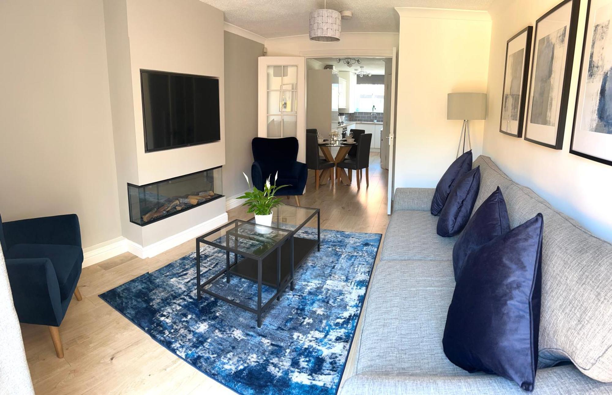 Corstorphine Townhouse: Spacious Stay Near Murrayfield with Garden Edinburgh Exterior photo